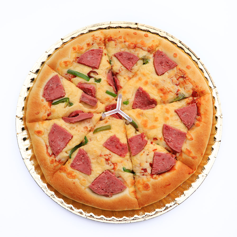 Sausage Pizza Plate