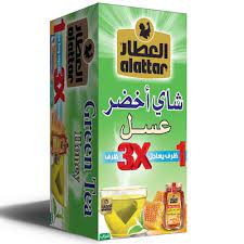 العطار شاي اخضر عسل