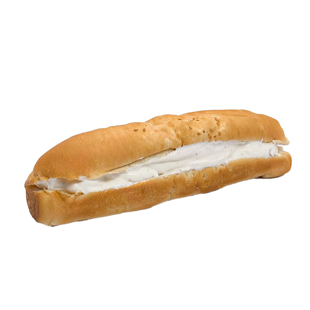 Kiri Cheese and Olive Sandwich