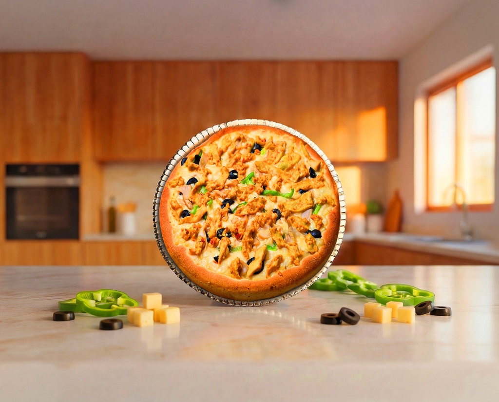 [F0088] Shish Tawook Pizza L