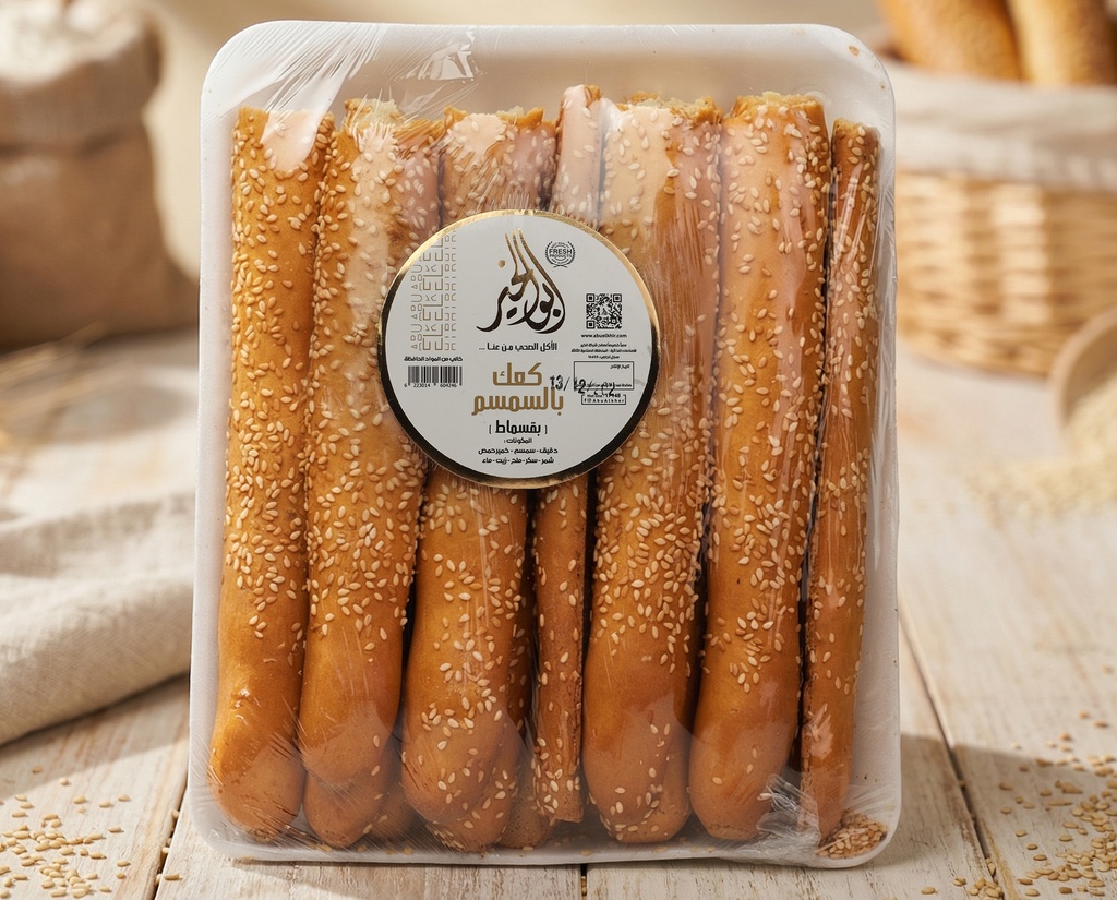 [M0033] بقسماط سمسم