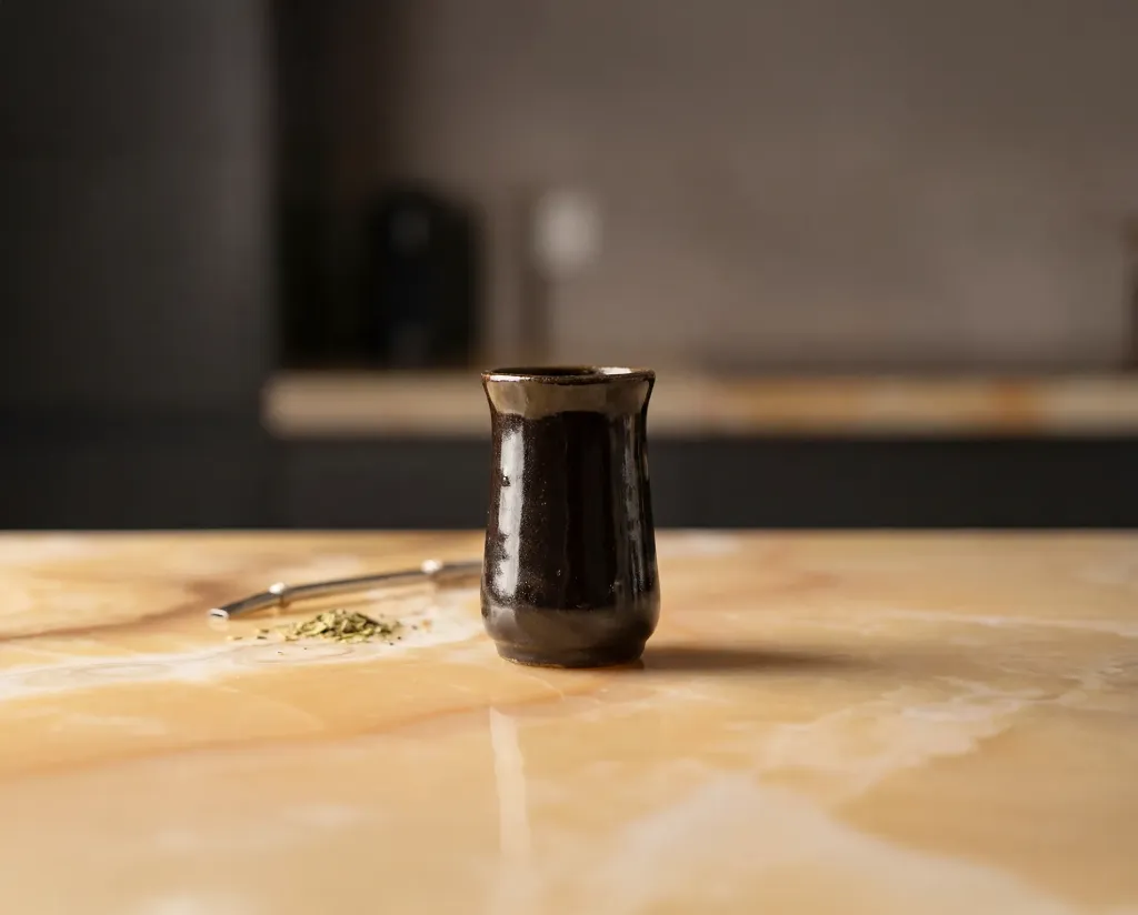 [M0080] جوزة متة سيراميك