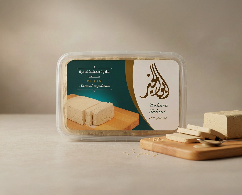 [M0090] حلاوة سادة 375غ