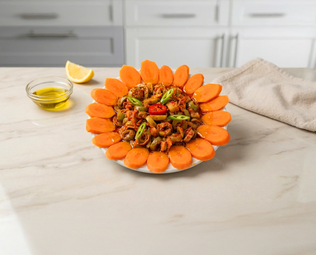 زيتون سلطة شرائح