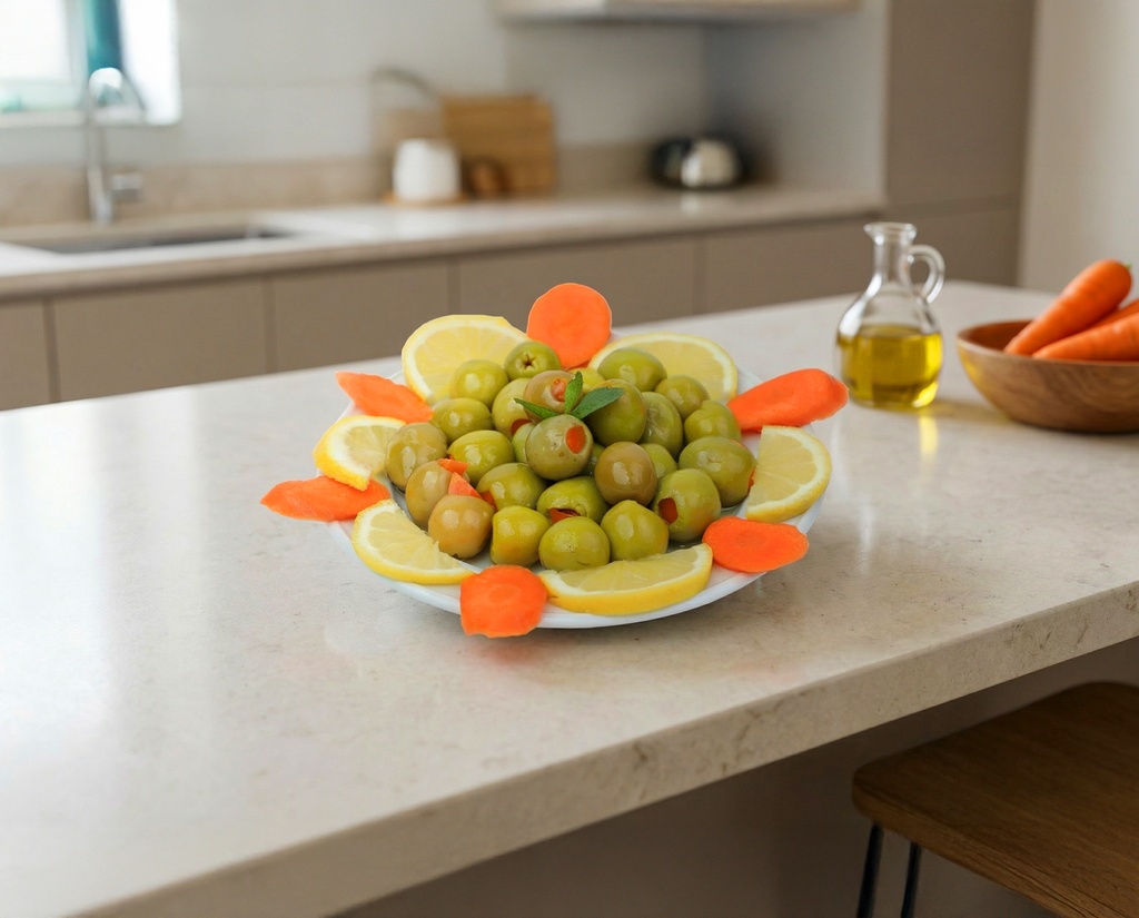 [M0197] زيتون محشي جزر