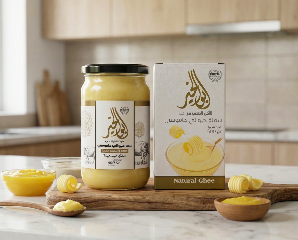 [M0218] سمنة جاموسي 600غ