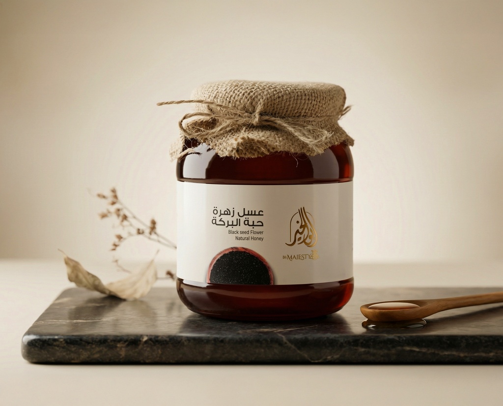 [M0307] Nigella Sativa Honey 1 Kg
