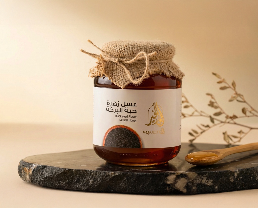 [M0309] Nigella Sativa Honey 500G