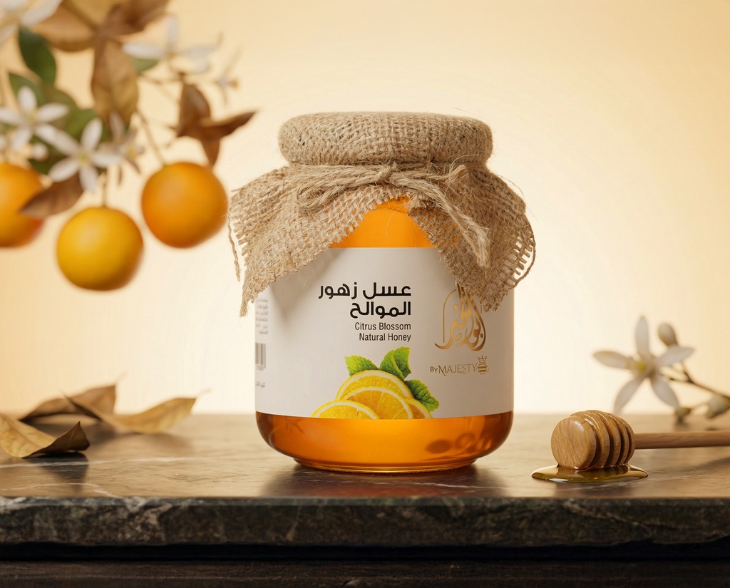 [M0320] Citrus Flowers Honey 400g