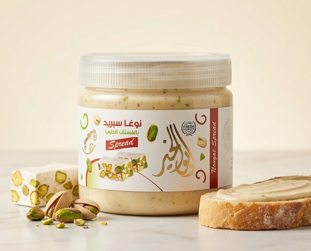 [M0537] Nougat Pistachio Spread 200 G