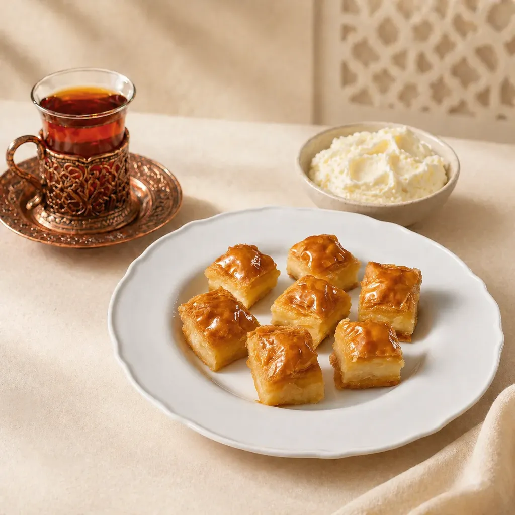 [S0026] بقلاوة قشطة