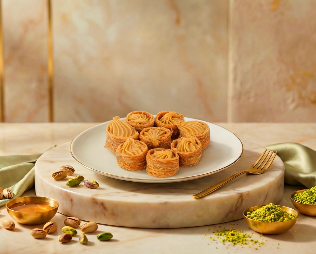Cinnamon cream nest
