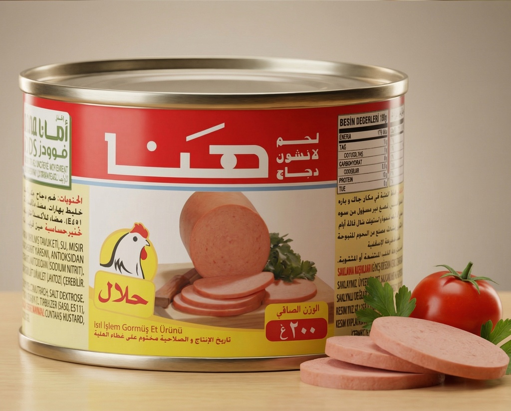 [V0082] مرتديلا هنا 200 جرام