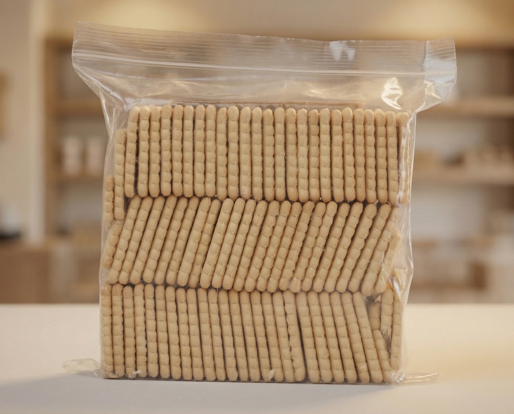 بسكويت مربع سادة