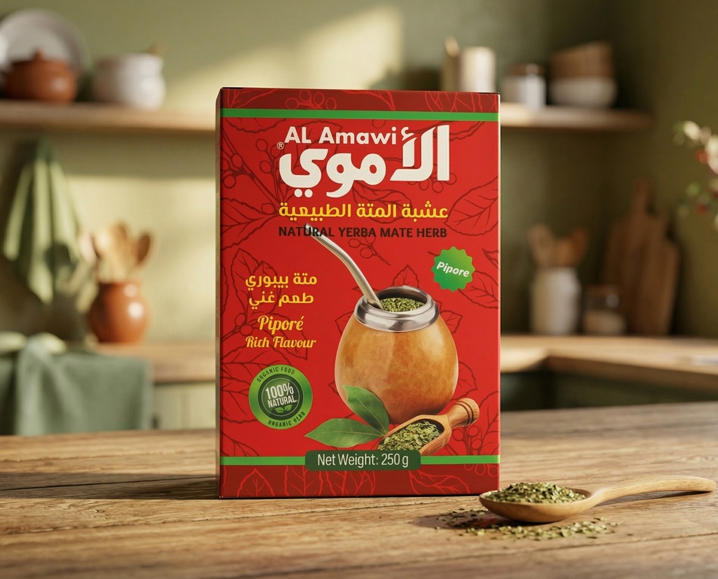 [V0110] متة الاموي حمراء