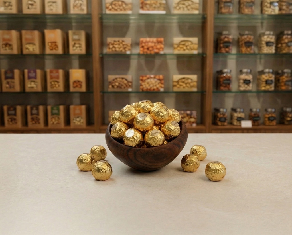 [V0146] Rocher Chocolate With Nuts