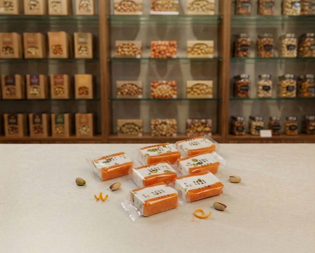 نوجا فستق وسط قمر الدين