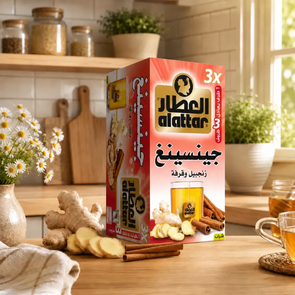 [V0281] العطار جينسينج قرفة و زنجبيل