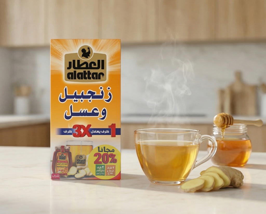 العطار زنجبيل و عسل