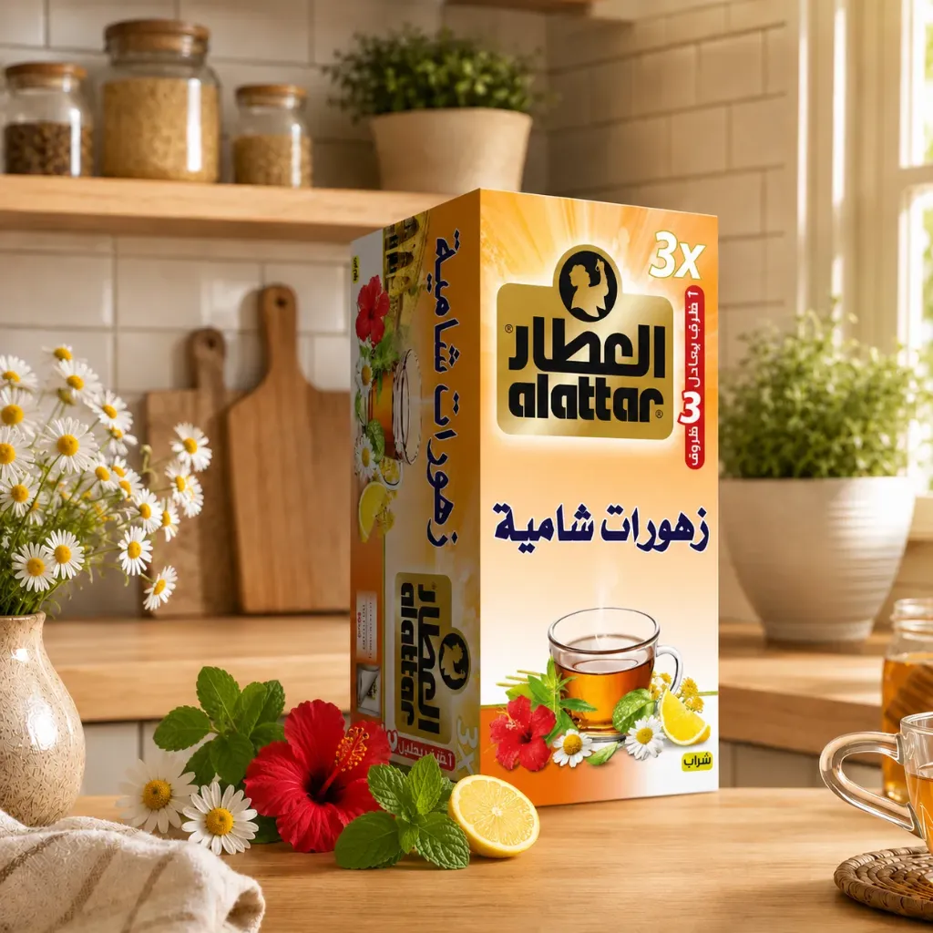 [V0294] العطار زهورات شامية