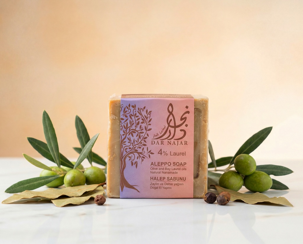 دار نجار صابون غار 4%