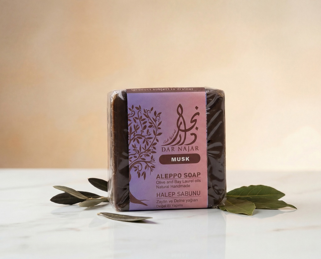 [V0326] دار نجار صابون معطر غار المسك Musk