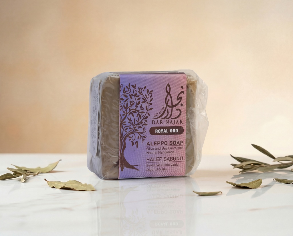 [V0333] Dar Najjar Scented Laurel Soap with Royal Oud