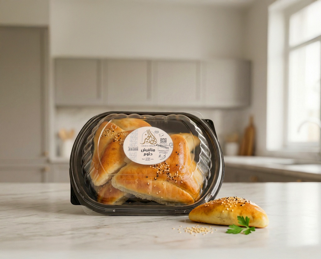 [V0351] Plate of Halloum Manakish